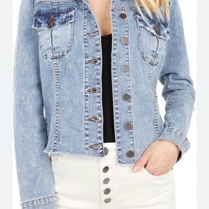 Kut from the Kloth Light Blue Denim Jacket